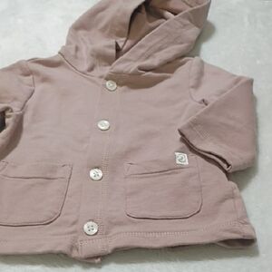 Kids Hooded Jacket in Pink
